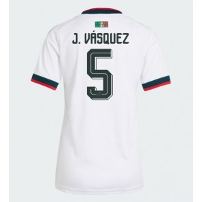 Meksiko Johan Vasquez #5 Gostujuci Dres za Ženska SP 2026 Kratak Rukavima